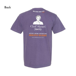 Purple Crewneck Short Sleeve Shirt (Unisex)